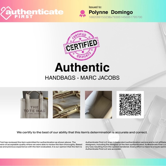 💰SOLD - H004L01PF21 - Marc Jacobs The Leather Medium Tote Bag - Picture 15 of 16